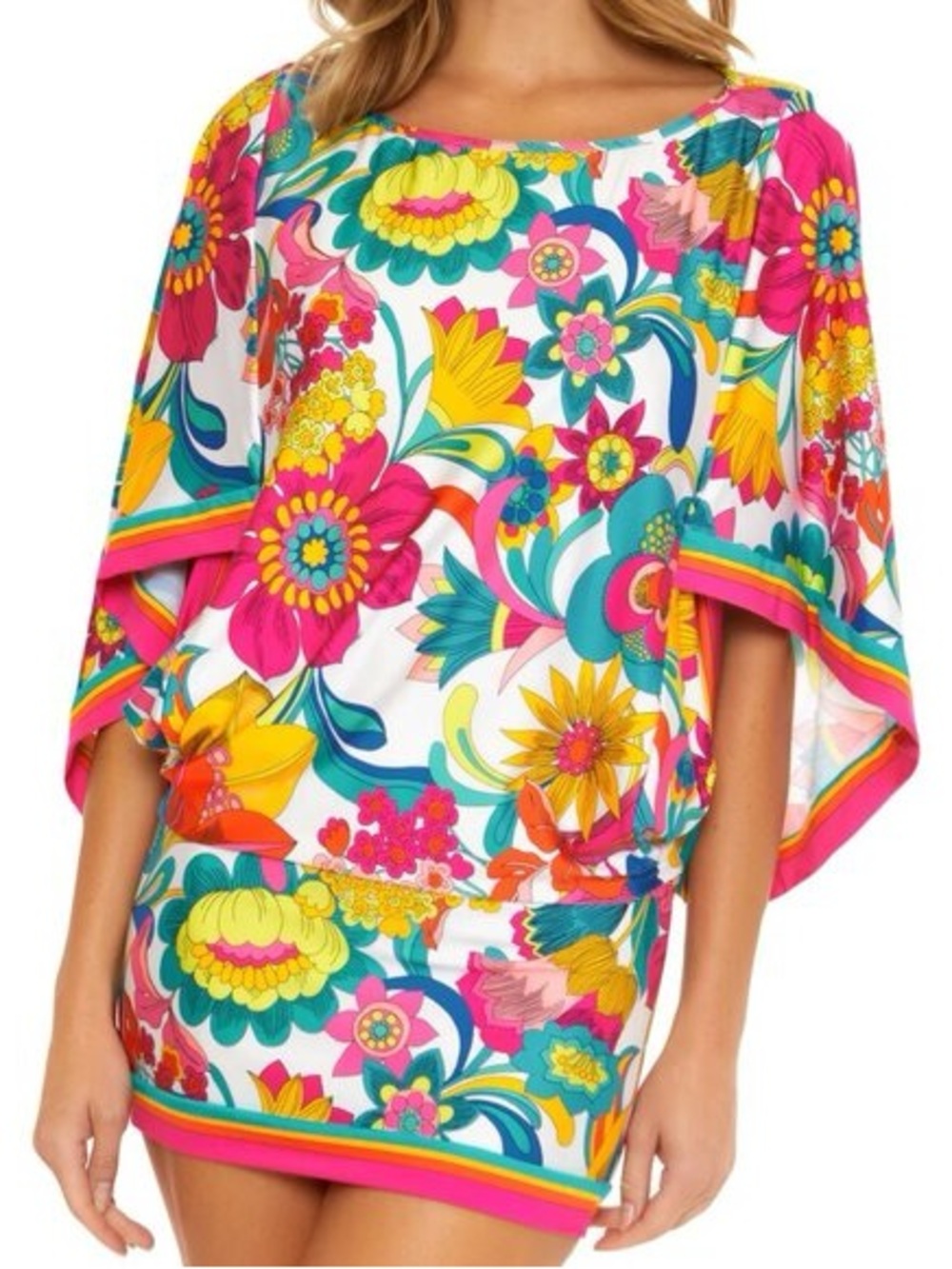 Trina Turk Fontaine Swim Cover up Tunic